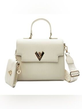 Valentino Orlandi NWT Cream Crossbody Handbag